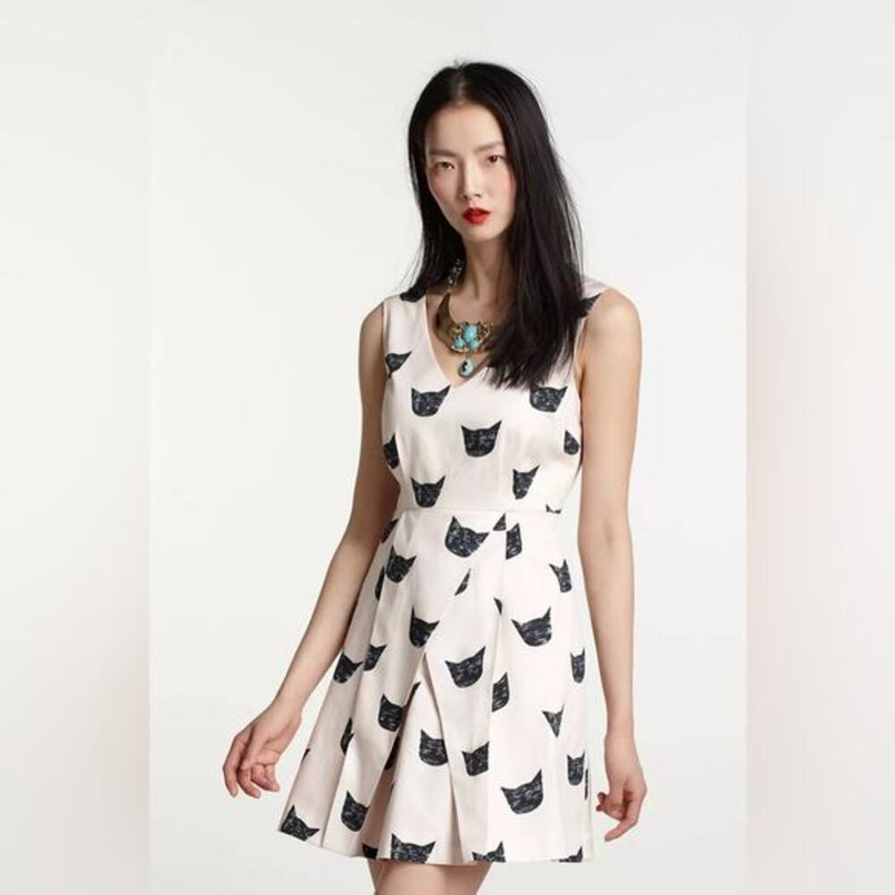 Leah Reena Goren exclusive‎ for Anthropologie Kitten Dress Size 6